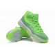 Air jordan 11 fluorescent green women-1