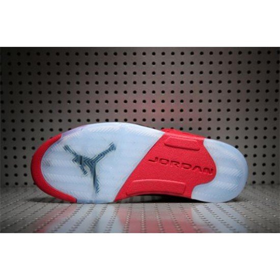 Air Jordan 5 Red Suede-01
