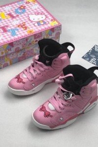 Air Jordan VI (6) Kids Pink