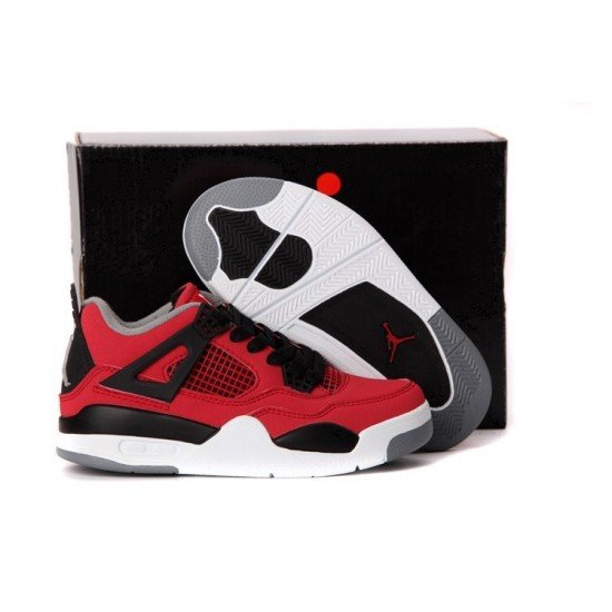 Air Jordan IV(4) Kids red