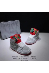 Air Jordan  I (1) Kids gray white