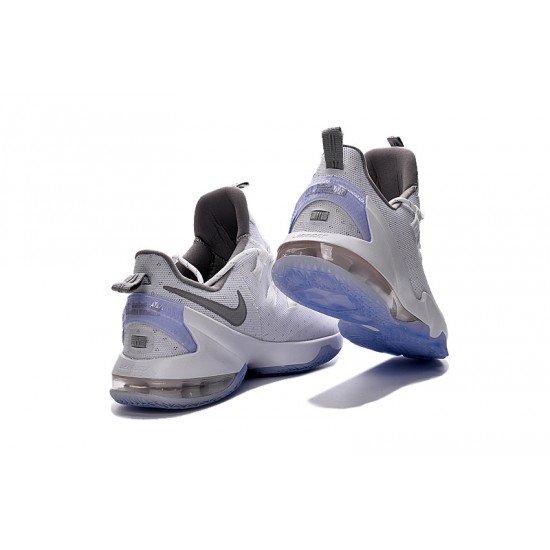 LeBron XIII (13) low Gray silver