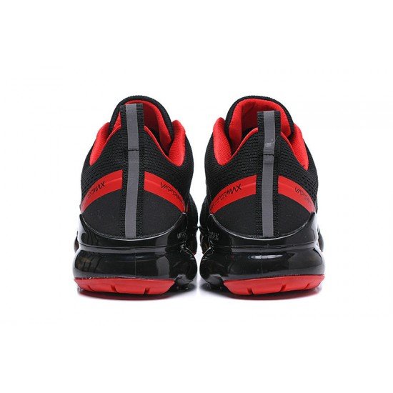 Nike Vapormax Flyknit black red