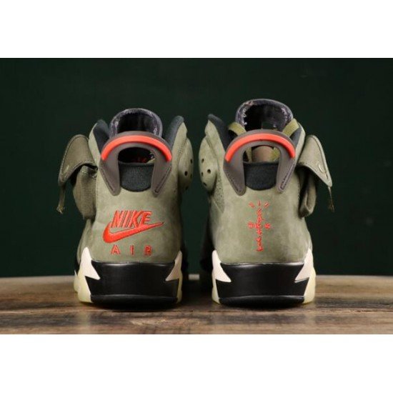 Travis Scott x Air Jordan 6 “Medium Olive”