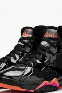 Air Jordan 7 black patent leather 313358-006