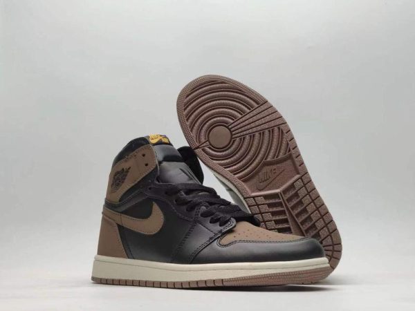 Air Jordan 1 Black Brown Mocha - Image 2