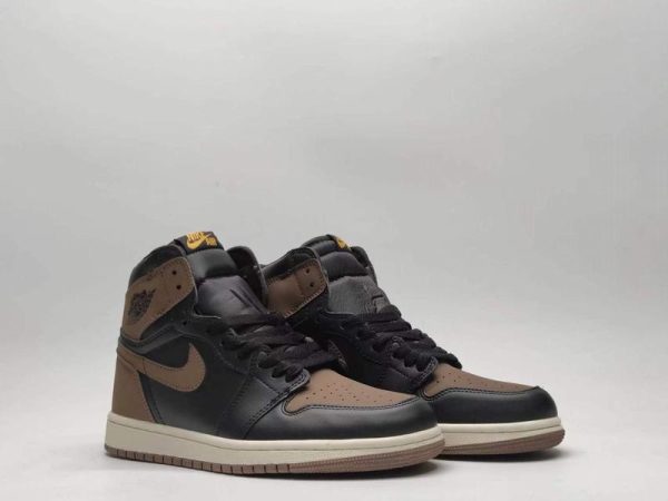 Air Jordan 1 Black Brown Mocha - Image 3