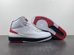 Air Jordan 2 OG "Chicago" white black red